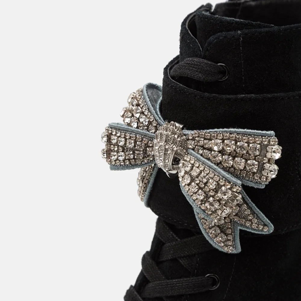 NWOB $258 Kurt Geiger Sutton Suede Bootie - Picture 5 of 12